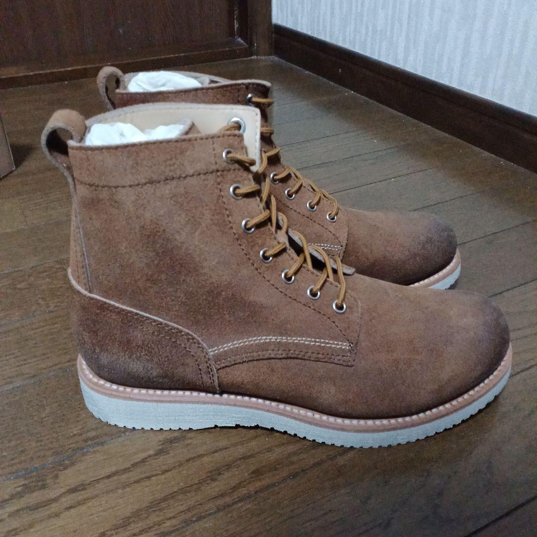 リーガルスタンダード　ブラウン スエード ワークブーツ　25cm