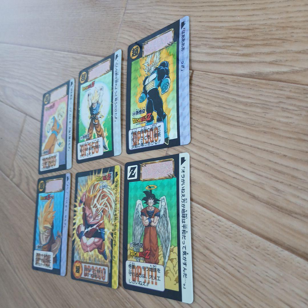 ドラゴンボールカードダス　孫悟空　6枚セット