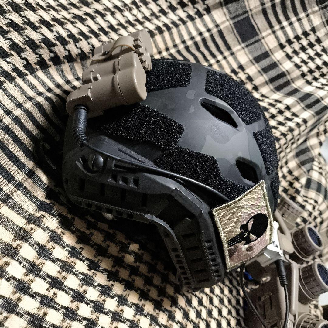 ファストヘルメット ナイトビジョン NVGセット WILCOXマウント ファストヘルメット ナイトビジョン NVGセット WILCOXマウント