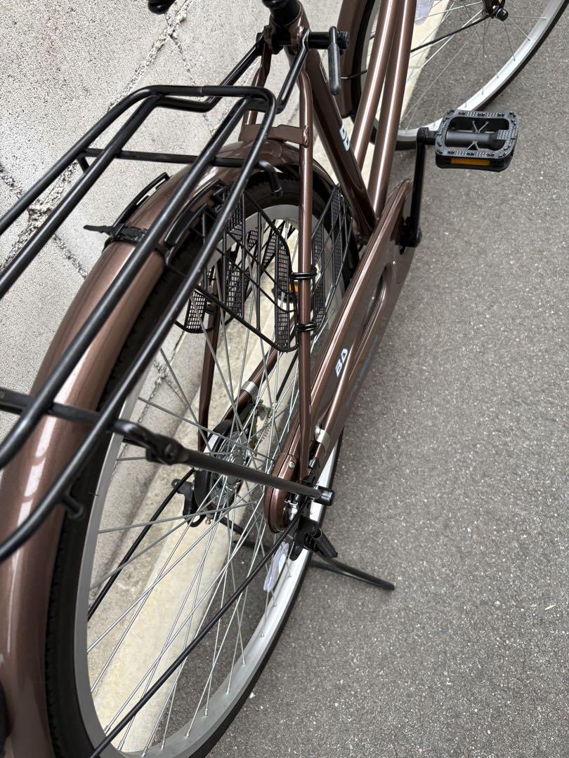 <超美品>シティサイクル　brown