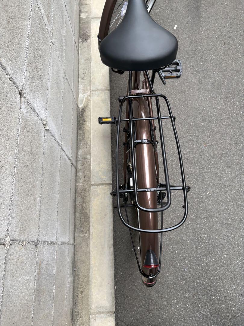 <超美品>シティサイクル　brown