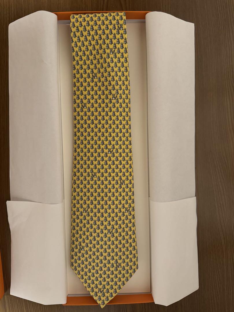 超美品HERMES エルメス ネクタイ 箱 BOX付き
