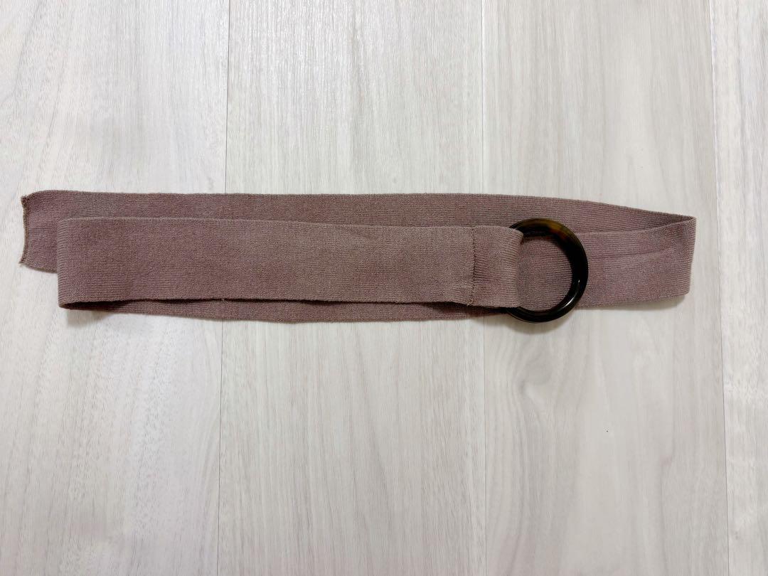 【美品】naturalcouture チェックジャガード2WAYニットワンピース