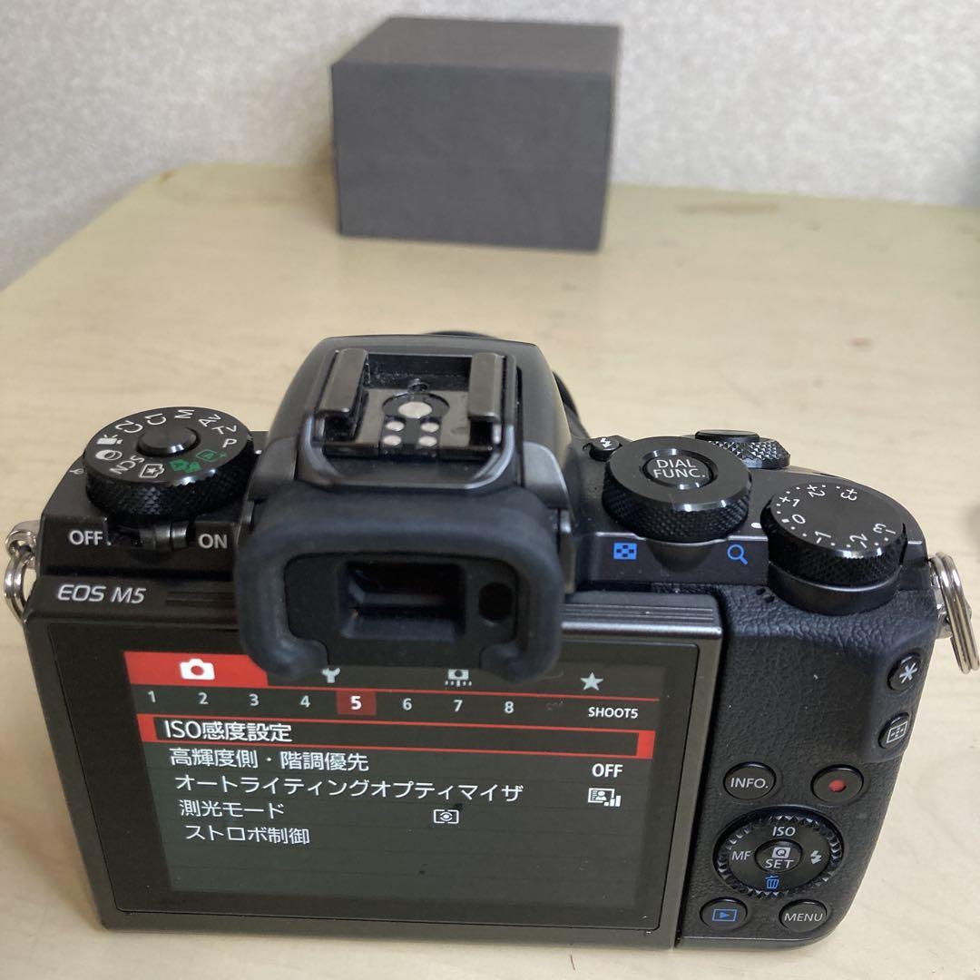【美品】Canon EOS M5 15-45mm ・18-55mmレンズセット 中古】Canon キヤノン EOS M5 EF-M 15-45 IS STM レンズキット
