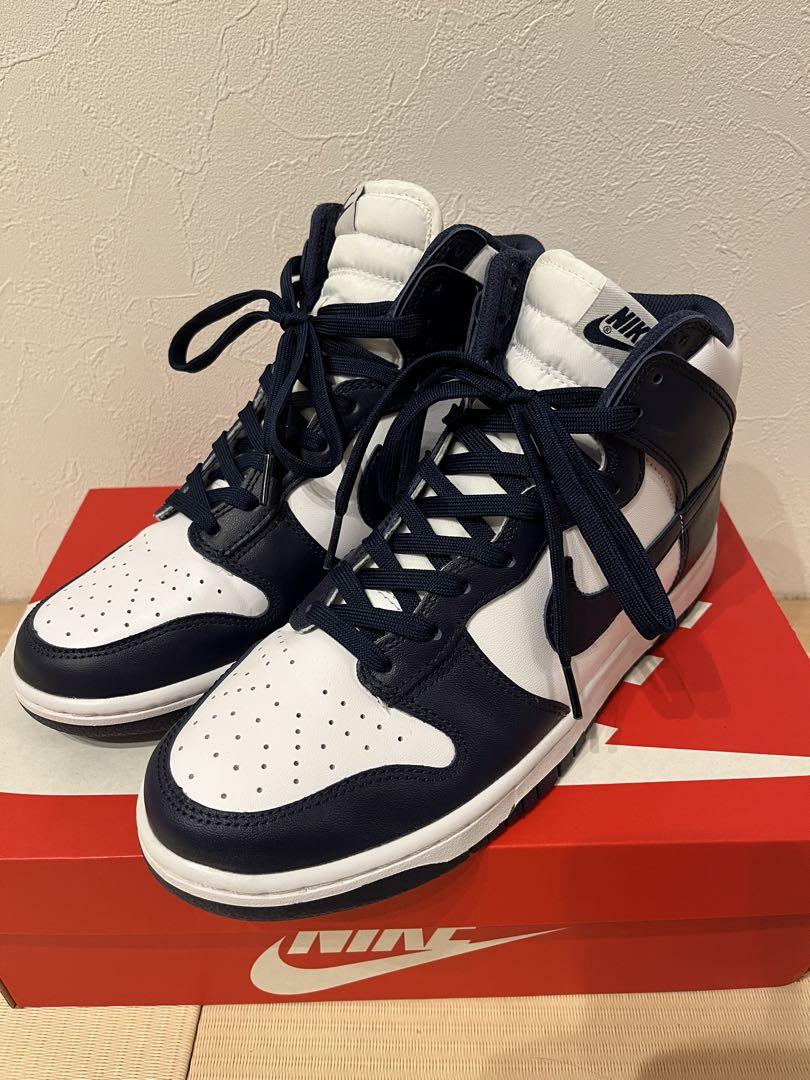 Nike ダンクハイ チャンピオンシップ ネイビー 24.5 NIKE公式】ダンク HIGH 'Championship Navy' (DD1399-104 / NIKE