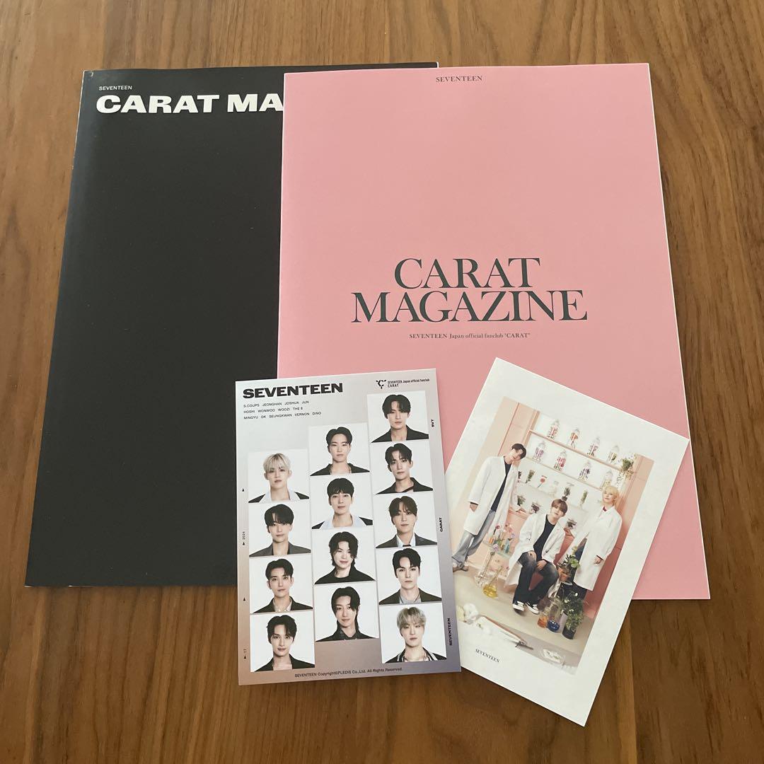 SEVENTEEN セブチCARAT MAGAZINE fc 会報誌 13 14 - メルカリ