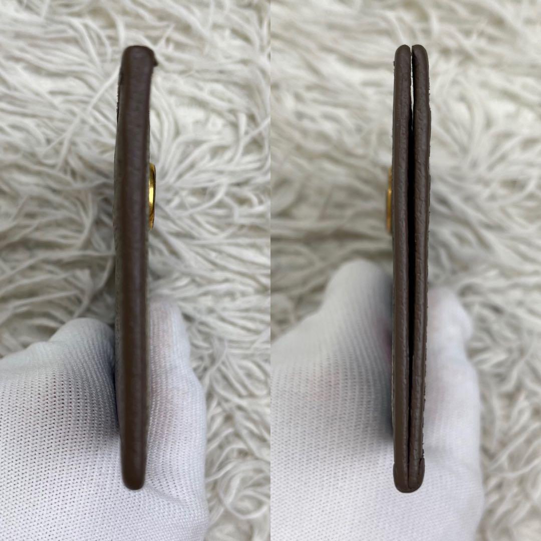 美品　GUCCI オフィディア カードケース マーモント シェリーライン　グッチ 極美品 GUCCI オフィディア カードケース マーモント シェリー