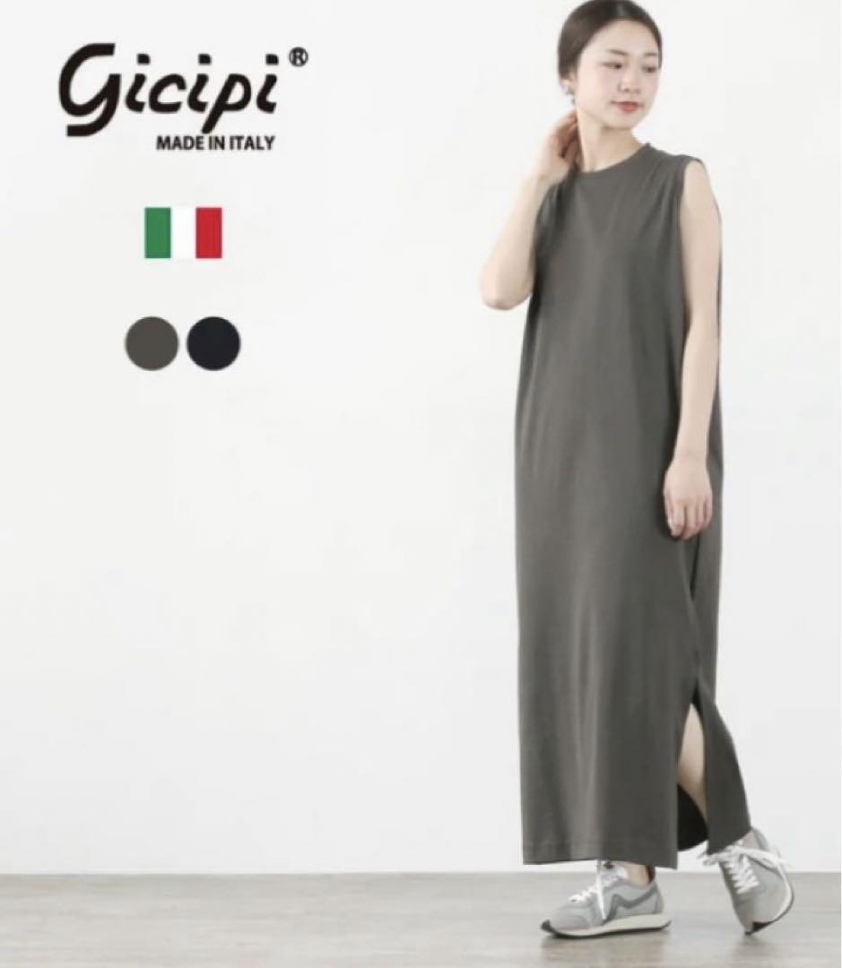 GICIPI（ジチピ） ノースリーブ ロング丈ワンピース