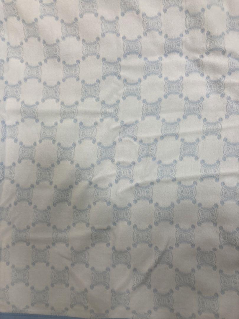 セリーヌ CELINE マカダム 綿毛布 140×200 西川産業