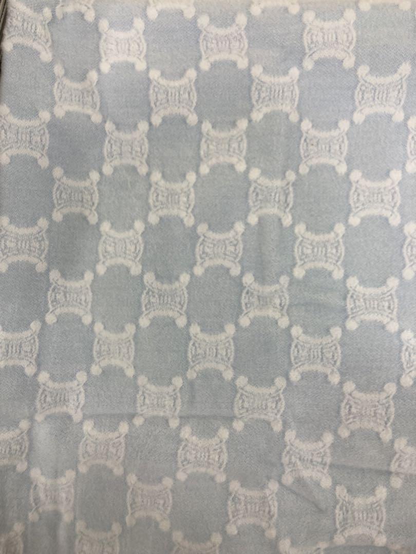 セリーヌ CELINE マカダム 綿毛布 140×200 西川産業