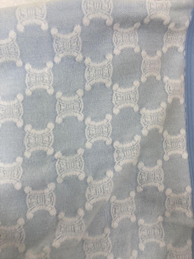 セリーヌ CELINE マカダム 綿毛布 140×200 西川産業