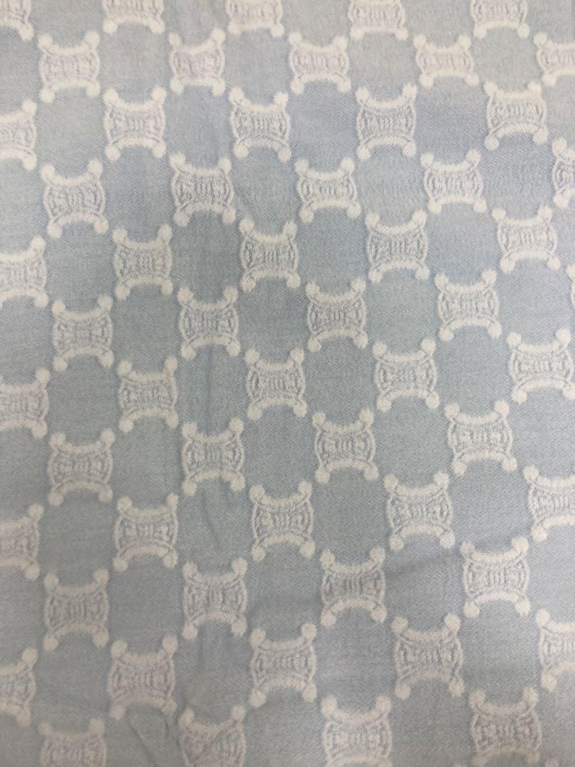 セリーヌ CELINE マカダム 綿毛布 140×200 西川産業