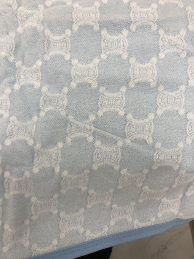 セリーヌ CELINE マカダム 綿毛布 140×200 西川産業