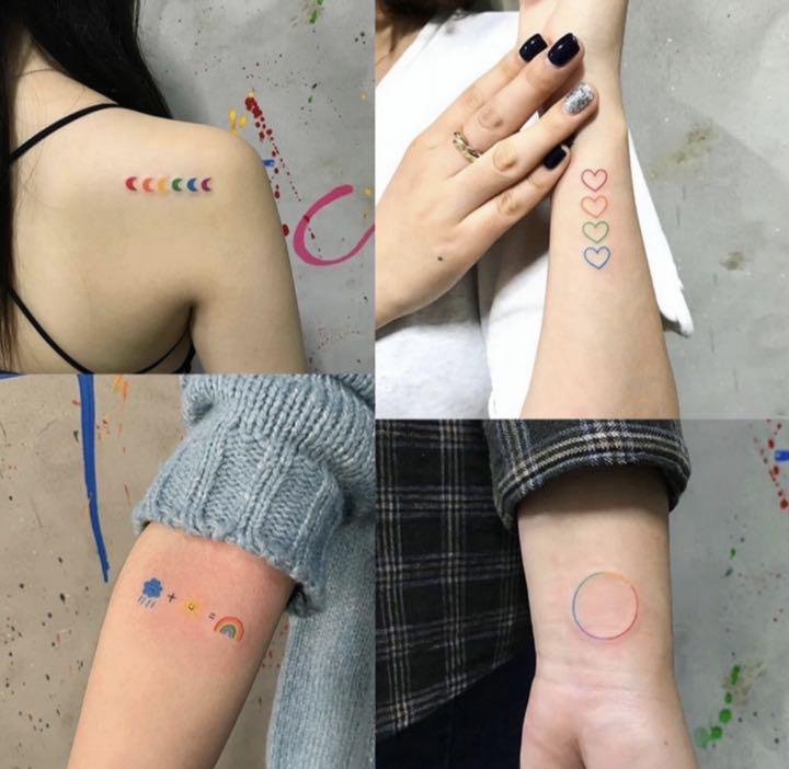 タトゥーシール 韓国女子人気 カラフル 8枚 最安値 メルカリ タトゥーシール 韓国女子人気 カラフル 8枚 最安値 メルカリ