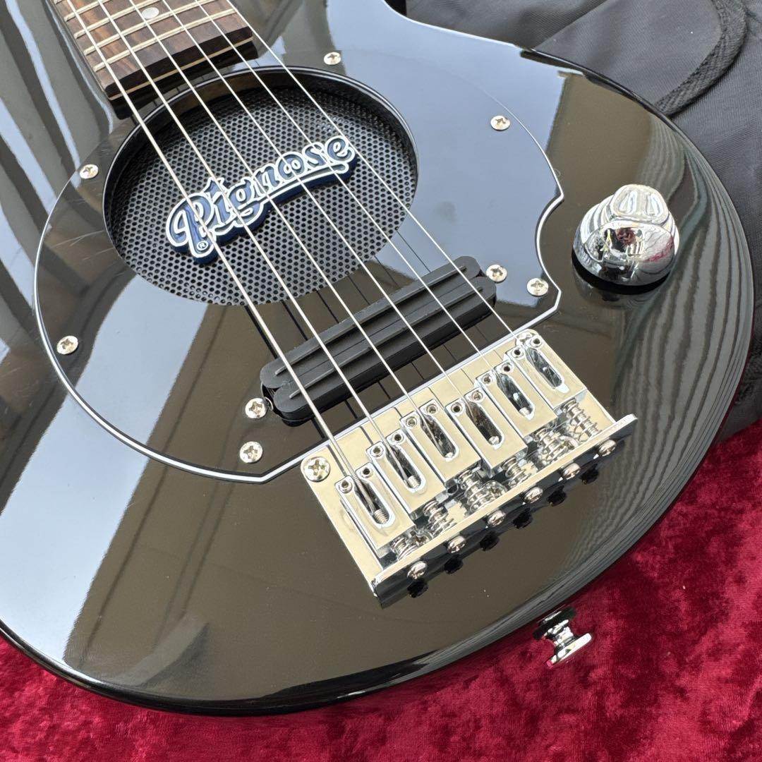 美品 メンテ済 PIGNOSE PGG-200 アンプ内蔵ミニギター トラベル