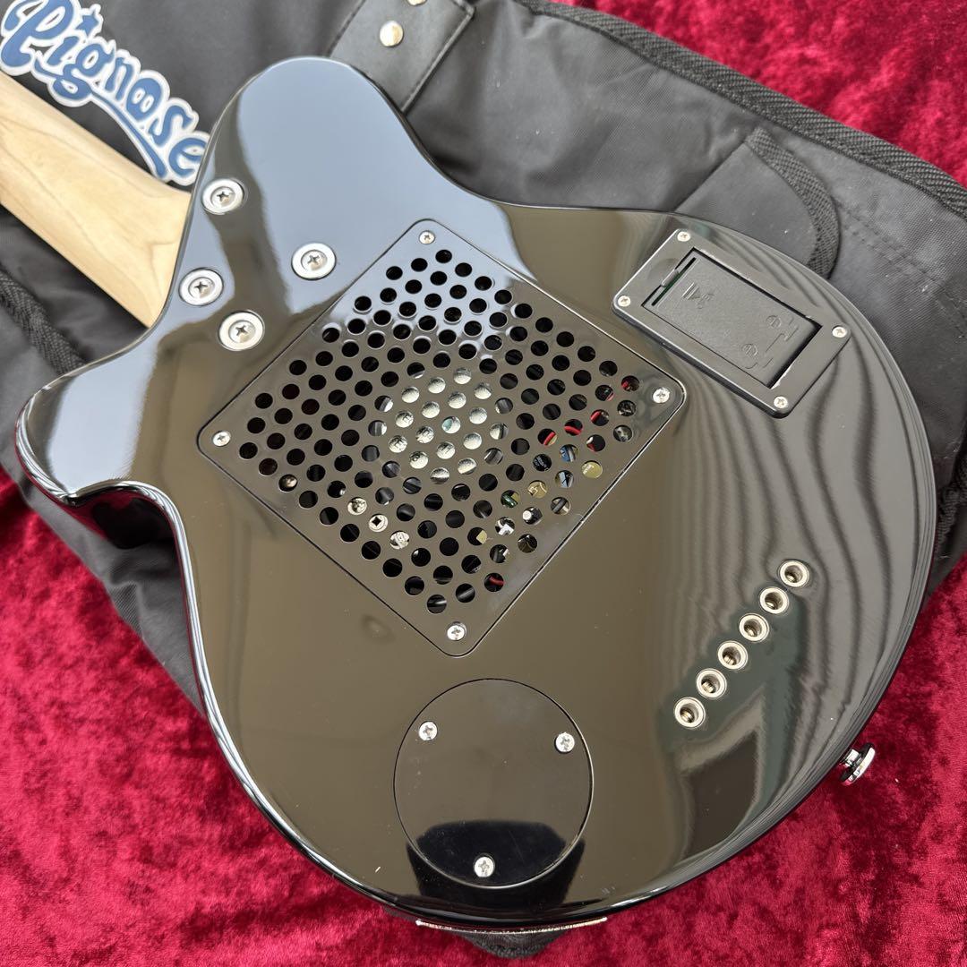 美品 メンテ済 PIGNOSE PGG-200 アンプ内蔵ミニギター トラベル