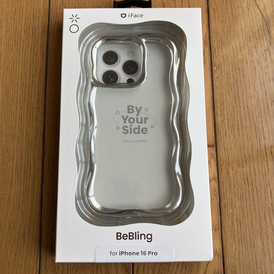 新品未開封iFace BeBling iPhone 16 Pro シルバー
