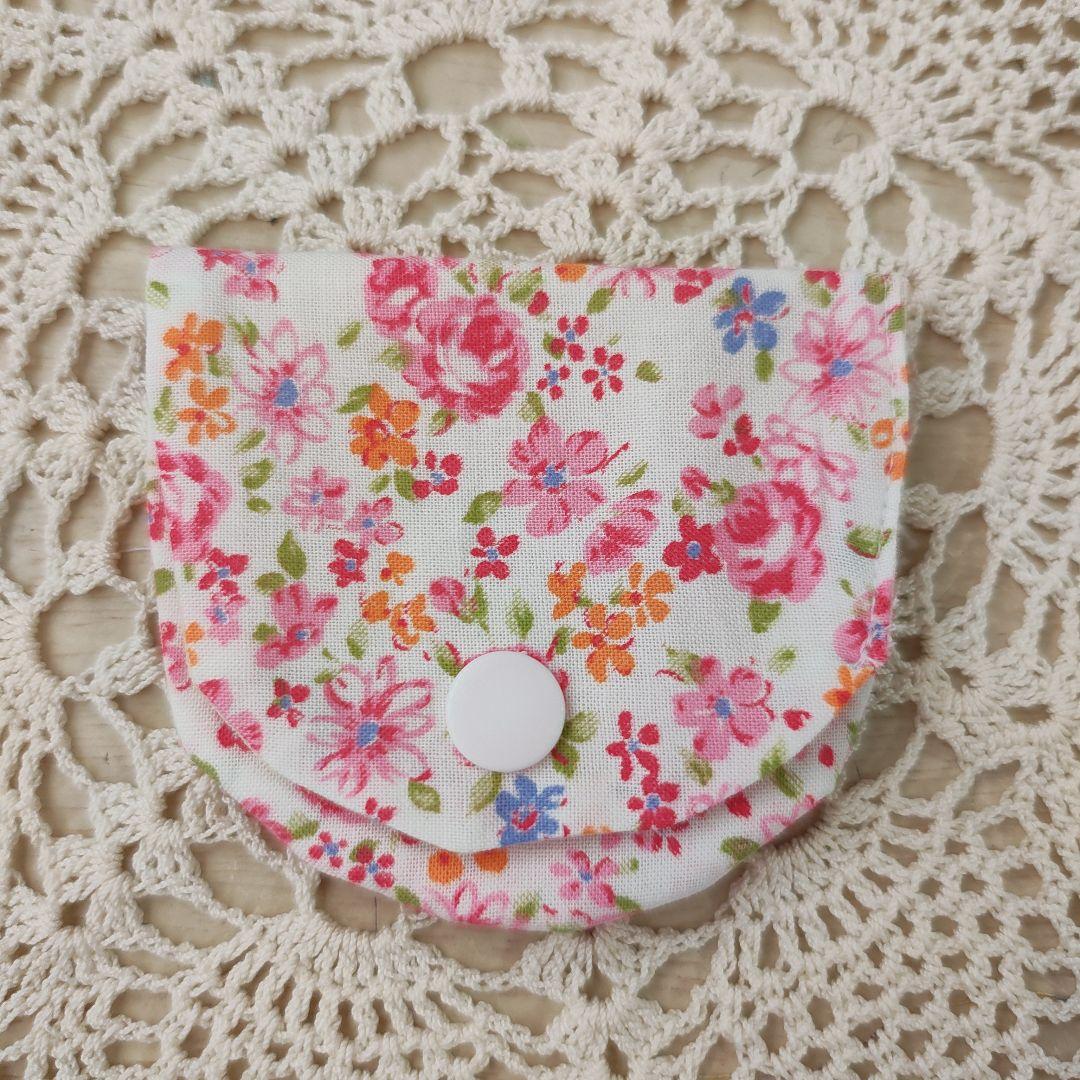 花柄 フラットポーチ 11点セット ハンドメイド ふたつきポーチ