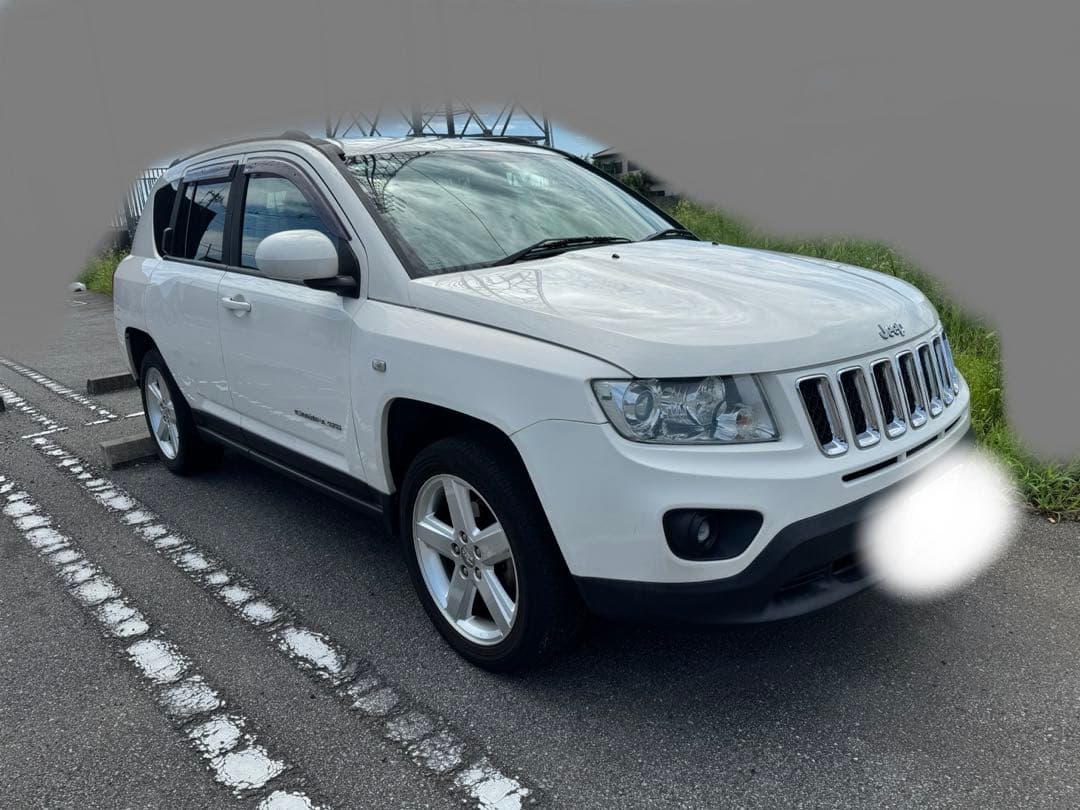 ジープ　コンパス　サンルーフ付き　部品取り車