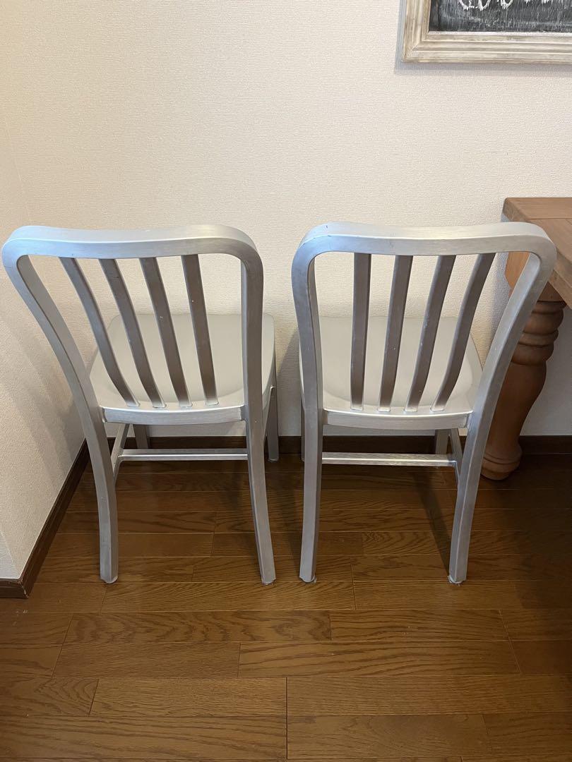 DULTON ALUMINIUM STANDARD CHAIR 椅子 2脚セット