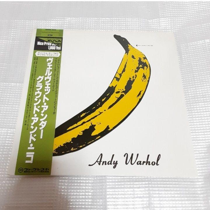 VELVET UNDERGROUND & NICO レコード　帯付き 美品 帯付 The Velvet Underground & Nico レコード