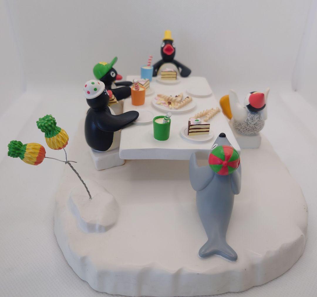 ◎PINGU ピングー ポリレジン製 ジオラマ ピングーのバースデー◎