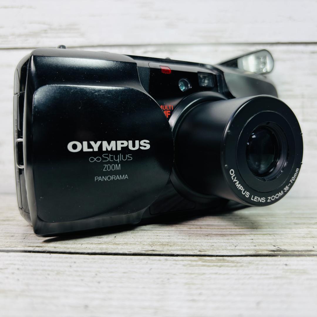 OLYMPUS フィルムカメラ ∞ stylus ZOOM PANORAMA
