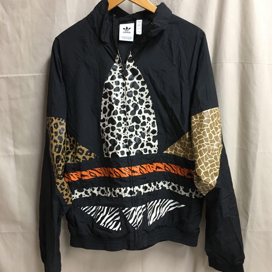 STK029 adidas アディダス ジャージ 上下セット アニマル 柄