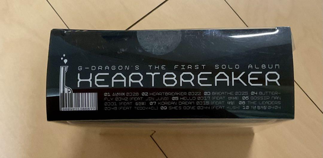 【廃盤】G-DRAGON 1集 HEART BREAKER CD