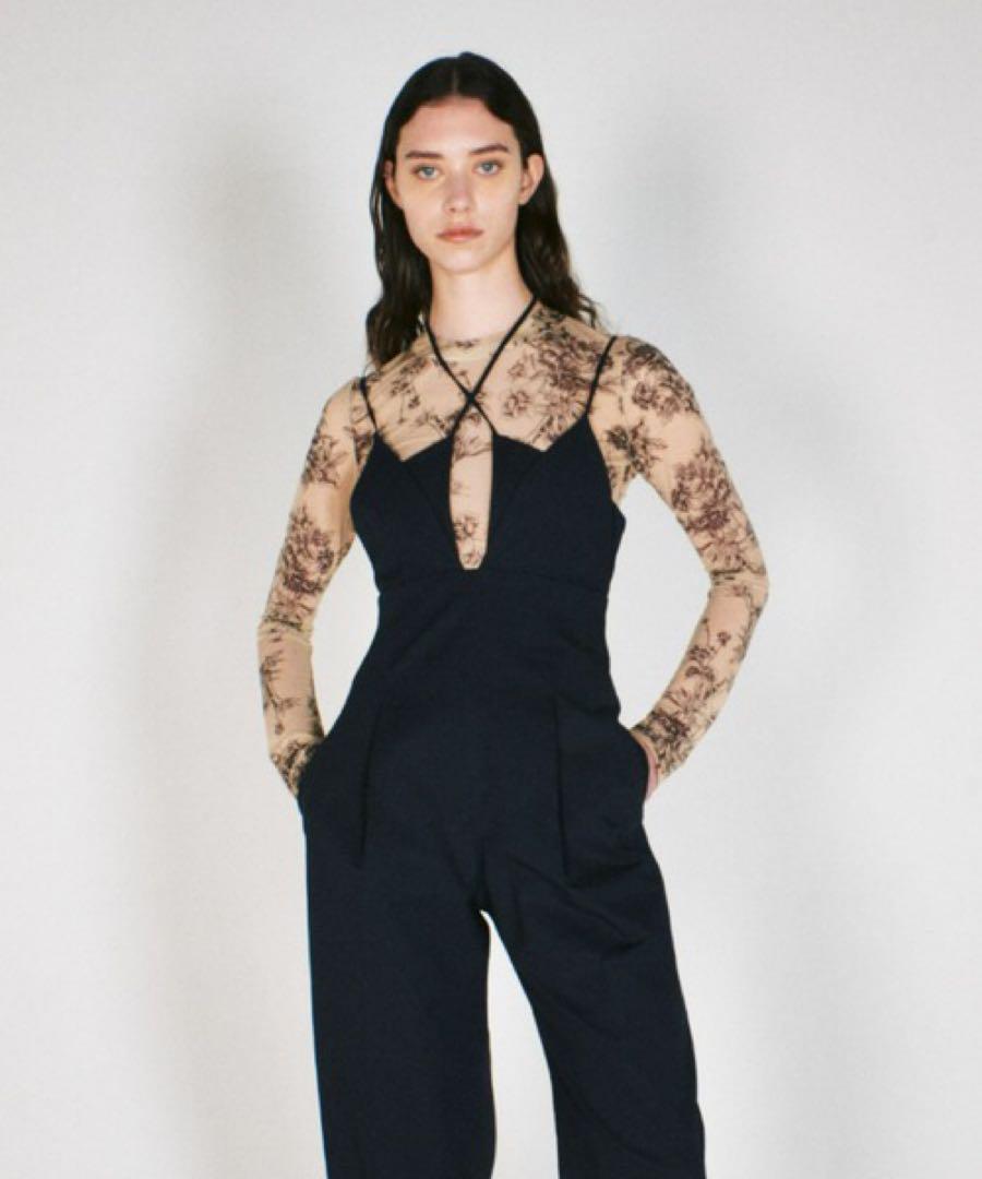 フラワータトゥーボディスーツ / Flower Tattoo Bodysuit