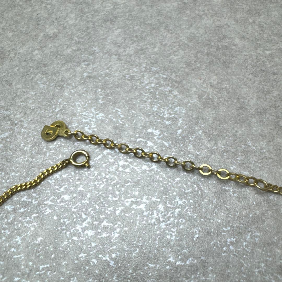 Christian Dior クリスチャンディオール ロゴヘッド ネックレス