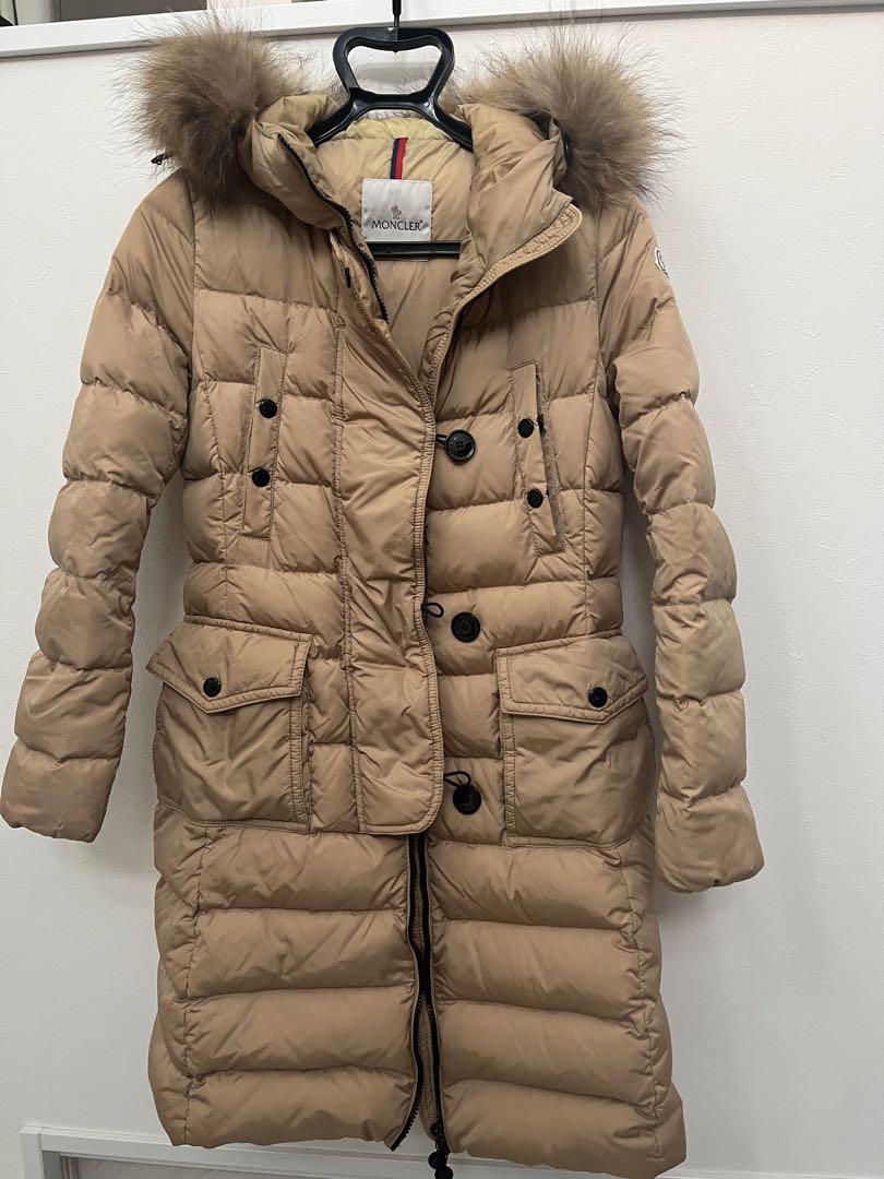 MONCLER ベージュ ダウンジャケット　サイズO
