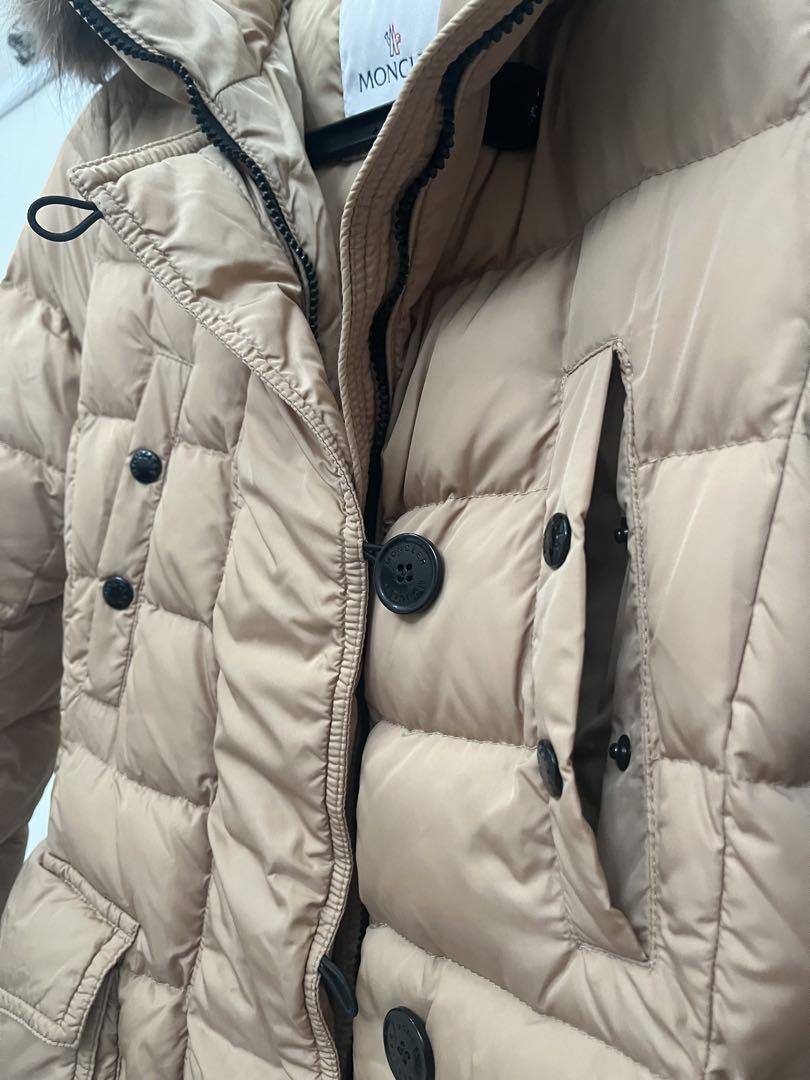 MONCLER ベージュ ダウンジャケット　サイズO