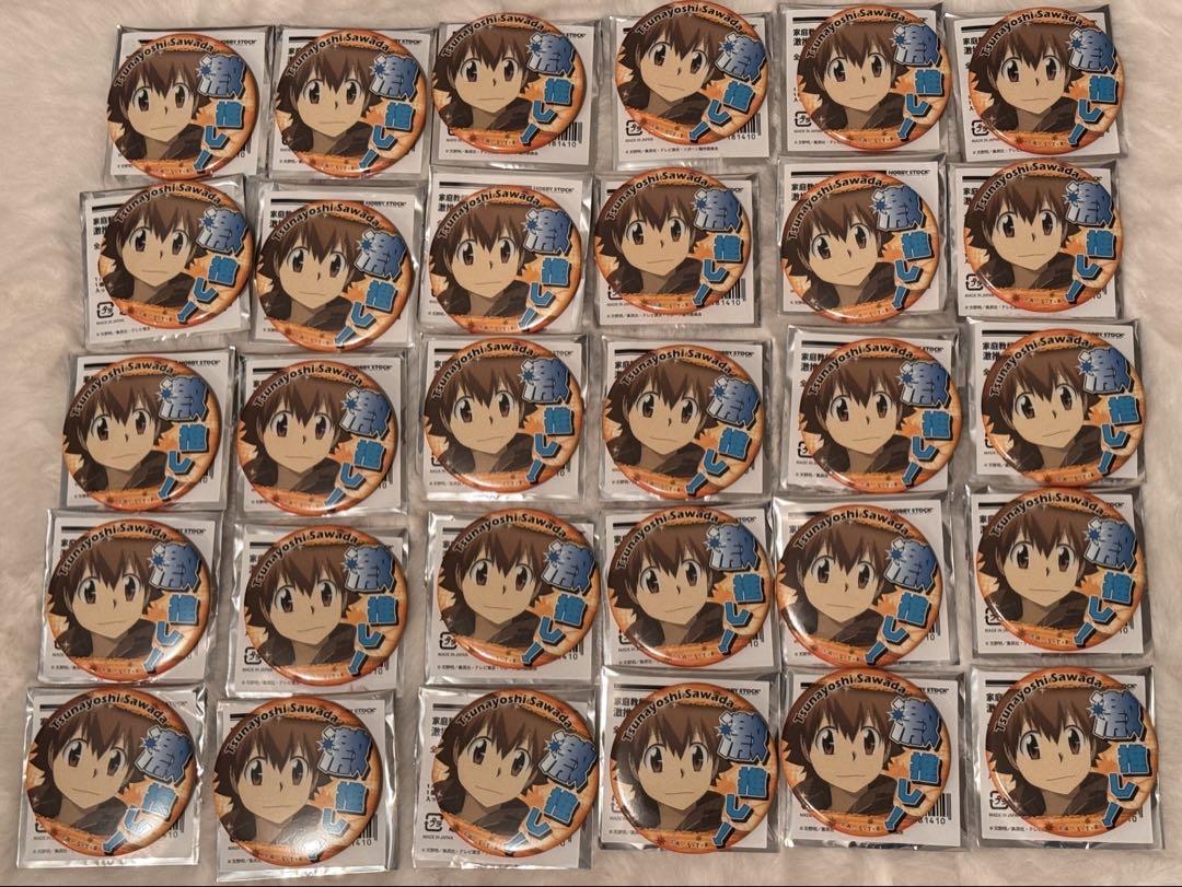 家庭教師ヒットマンREBORN! 激推し缶バッジ 澤田綱吉