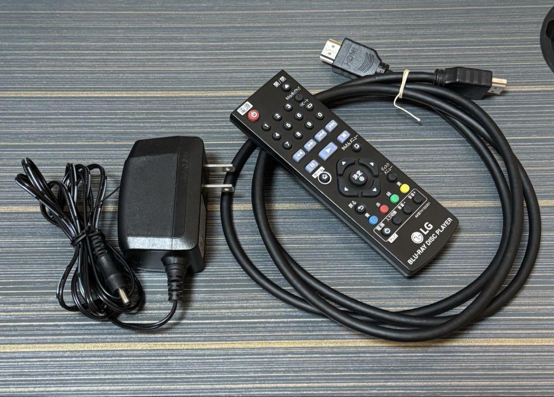LG ブルーレイプレーヤー HDMIケーブル付属 Wi-Fi内蔵 BP350