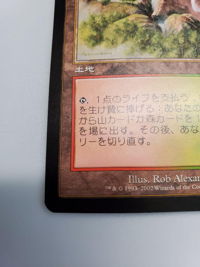 MTG 樹木茂る山麗　ONS 　日本語 1枚