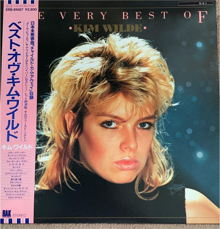 レコード】キム・ワイルド THE BEST OF KIM WILDE - メルカリ