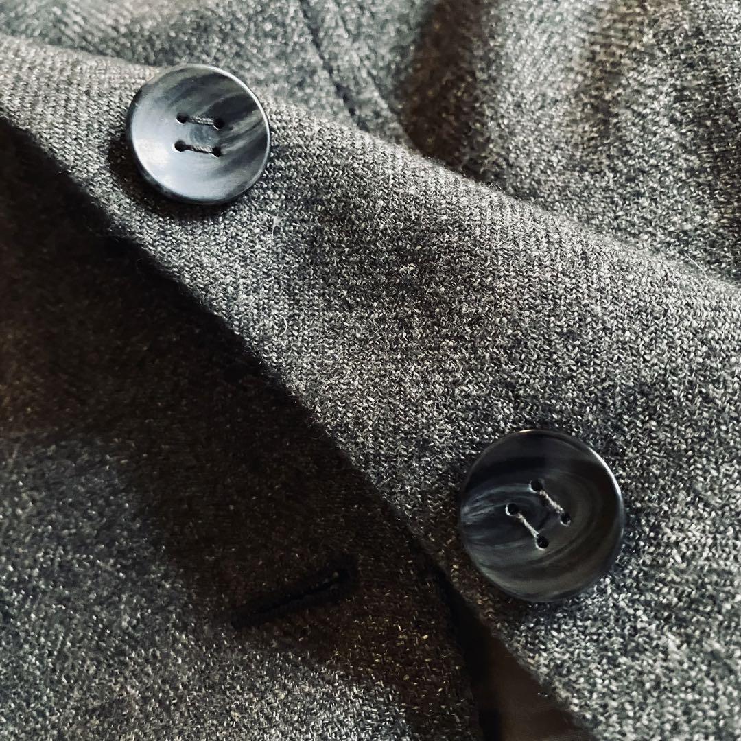 極美品✨◆AGNONA◆28万 伊アンゴラウールヘリンボン立体デザインジャケット