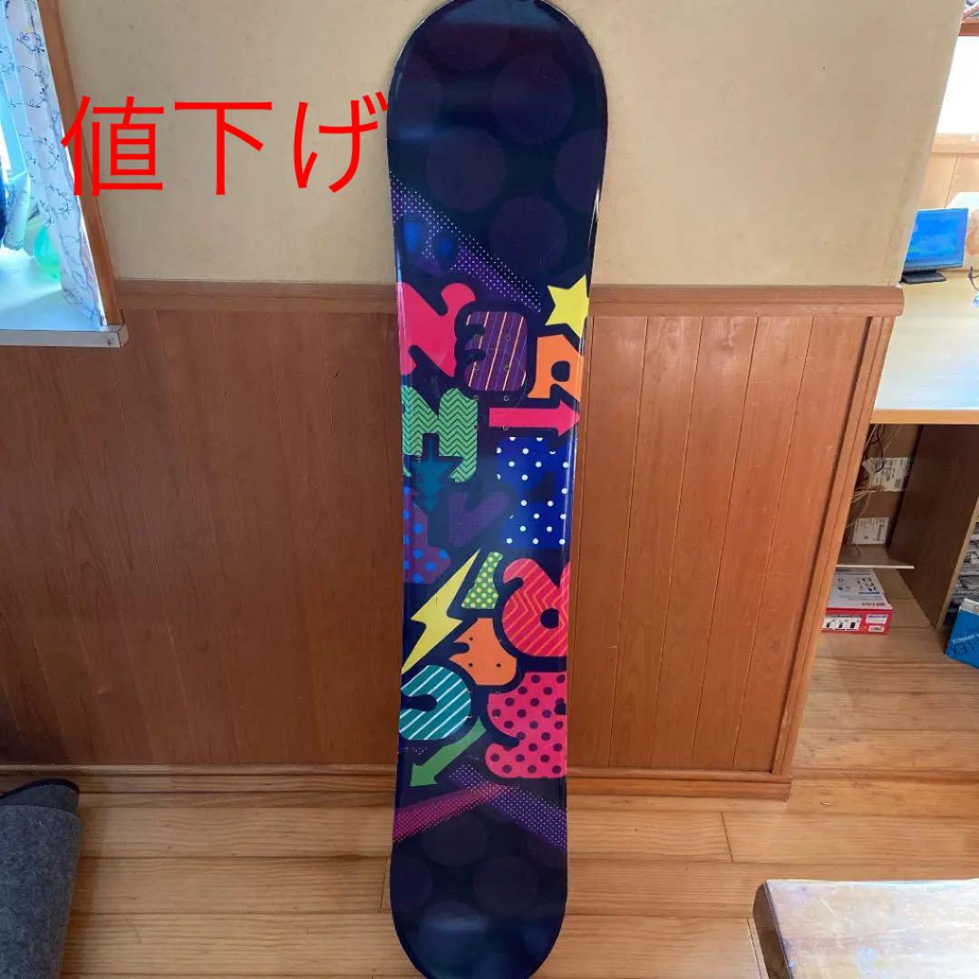【美品】 キャンバー バイン、カバーセット 154cm BURTON FANATIC - ボード