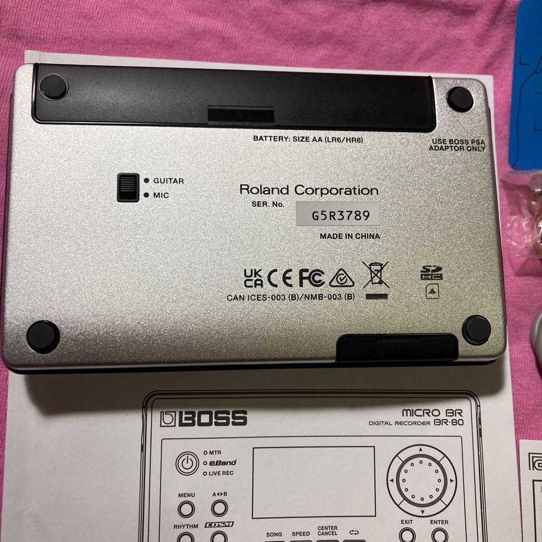 配信機器・PA機器・レコーディング機器 BOSS MICRO BR BR-80