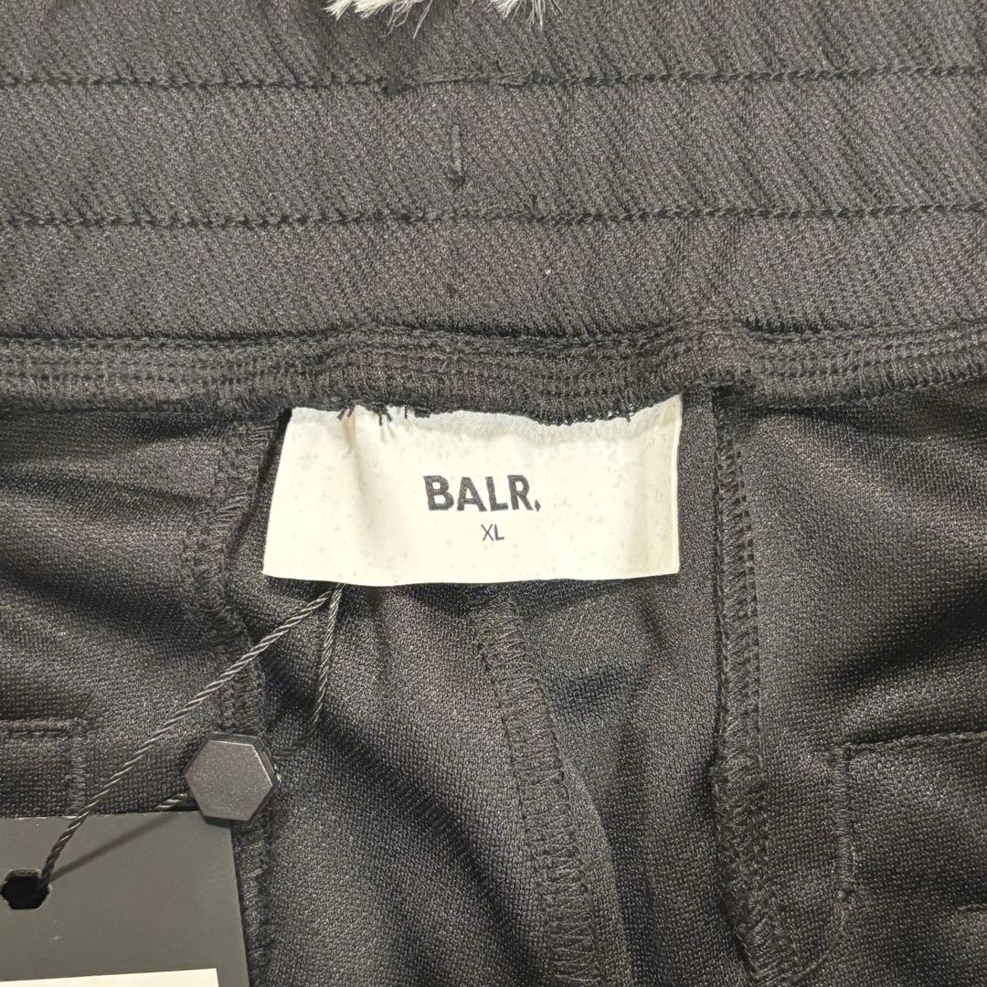 【新品タグ付き】BALR. ブラック ストライプパンツ ジャージ XL 新品タグ付き】BALR. ブラック ストライプパンツ ジャージ XL