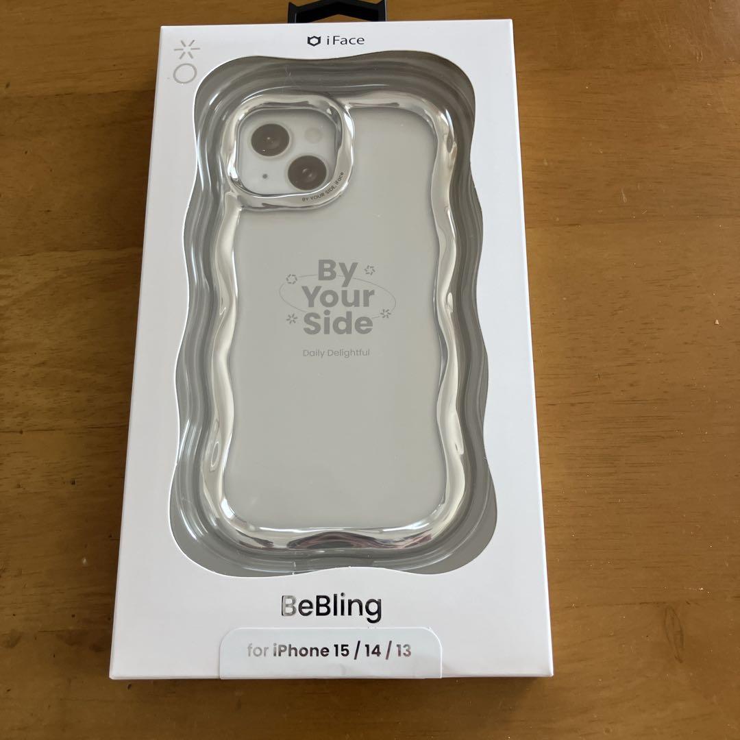 新品未開封iFace BeBling シルバー iPhone 15/14/13用