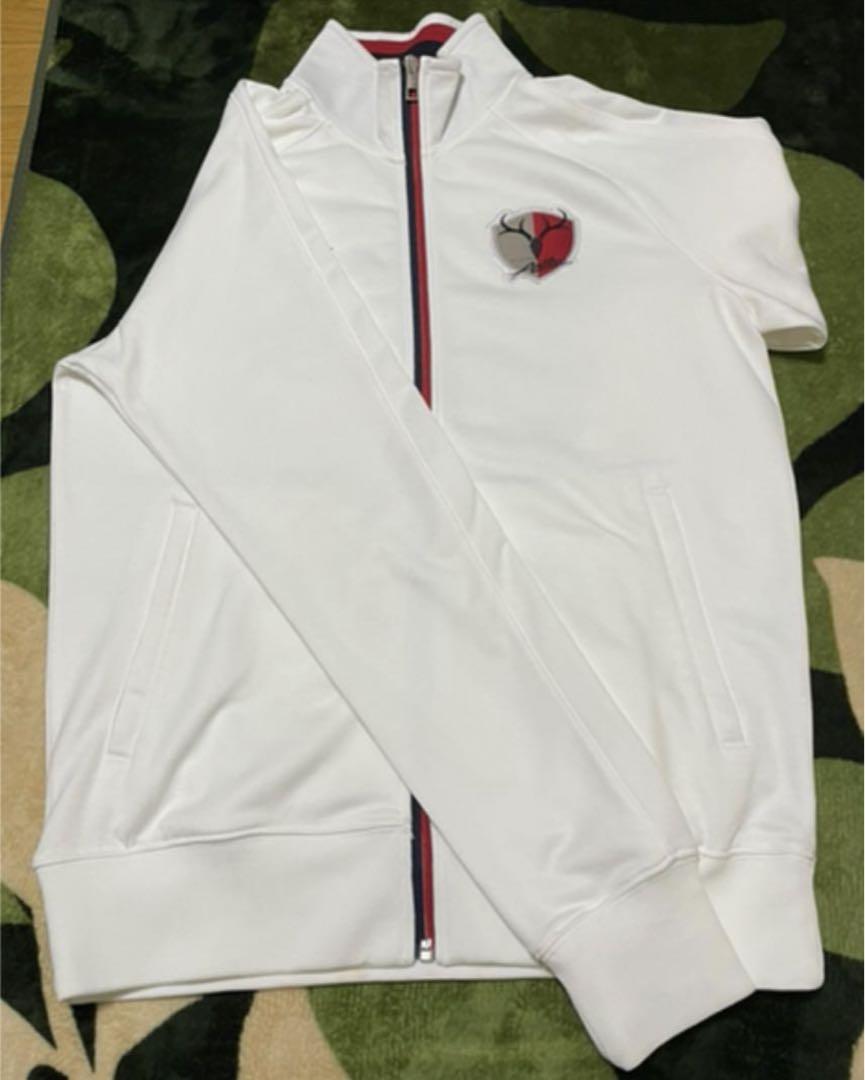 鹿島アントラーズ NIKE ナイキ ジャージ 白 Mサイズ