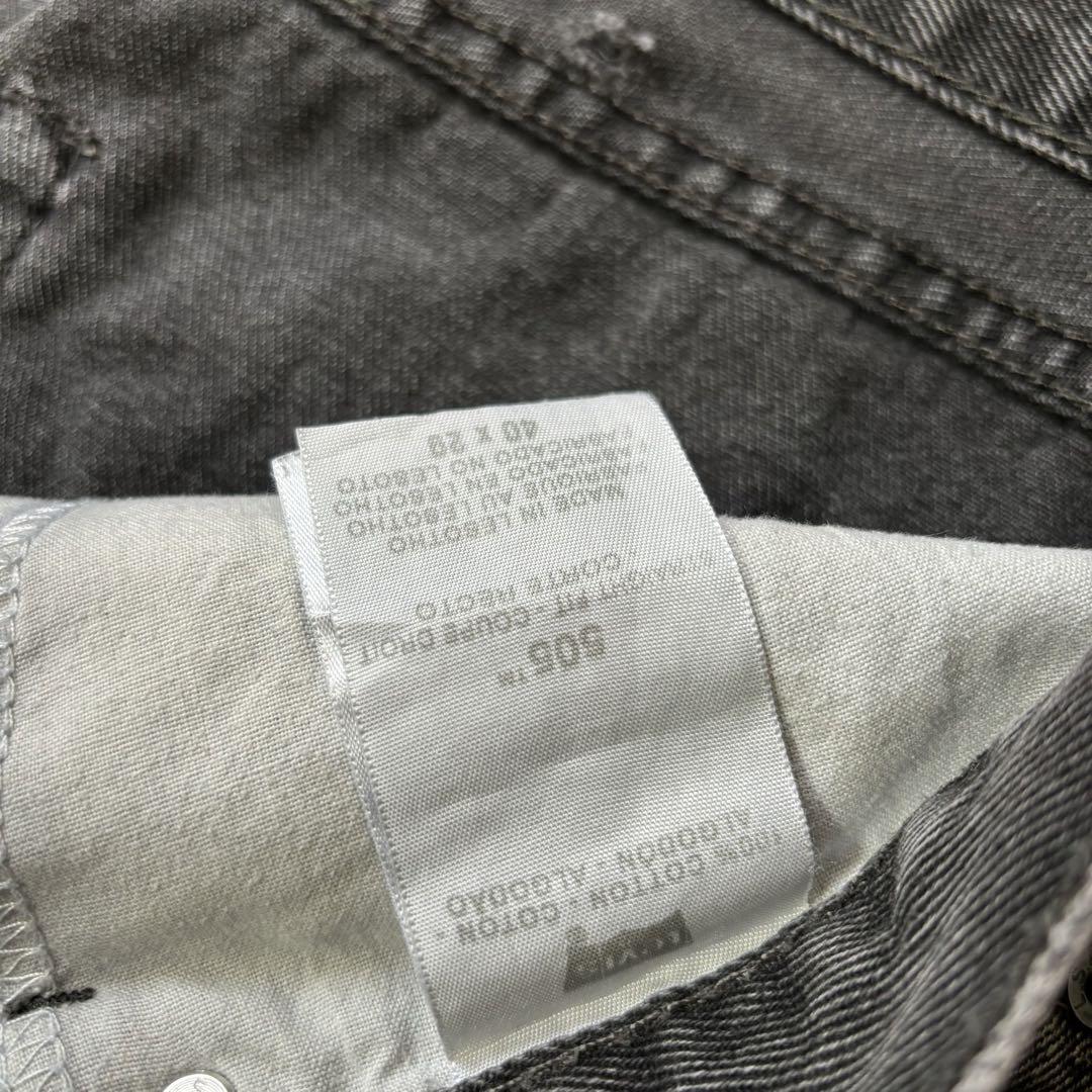 00s Levi's 505 サルファブラック デニム W40 L29