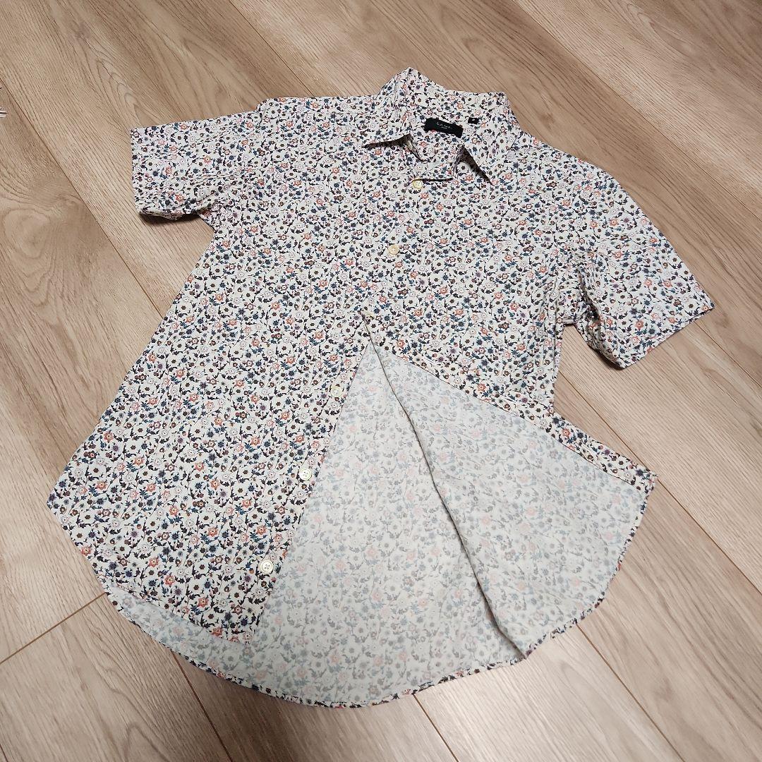 ☆新品☆ Paul Smith 花柄 半袖シャツ Paul Smith 花柄 半袖シャツ Lサイズ