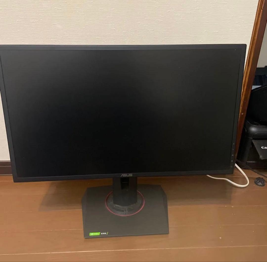 ASUSゲーミングモニター コード付き