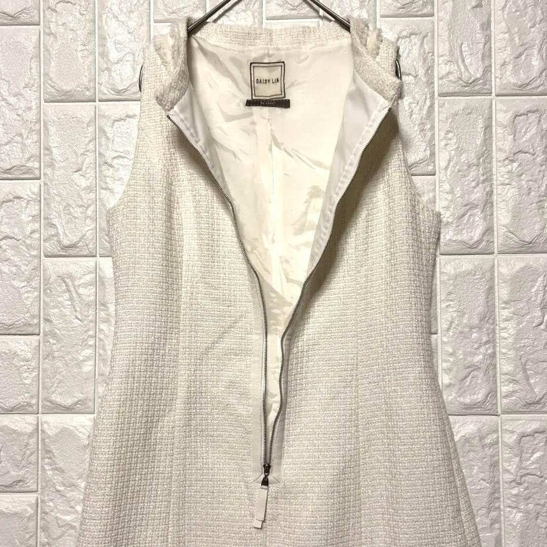 DAISY LIN for FOXEYノースリーブ L ワンピース 40 白 - メルカリ