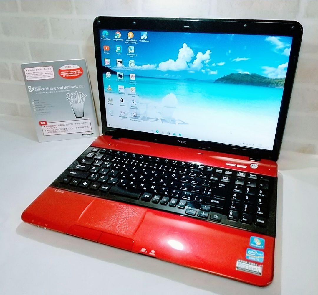 レッド系流行☆美品☆NEC/LAVIE/高性能i5/8GB/大容量750GB ...