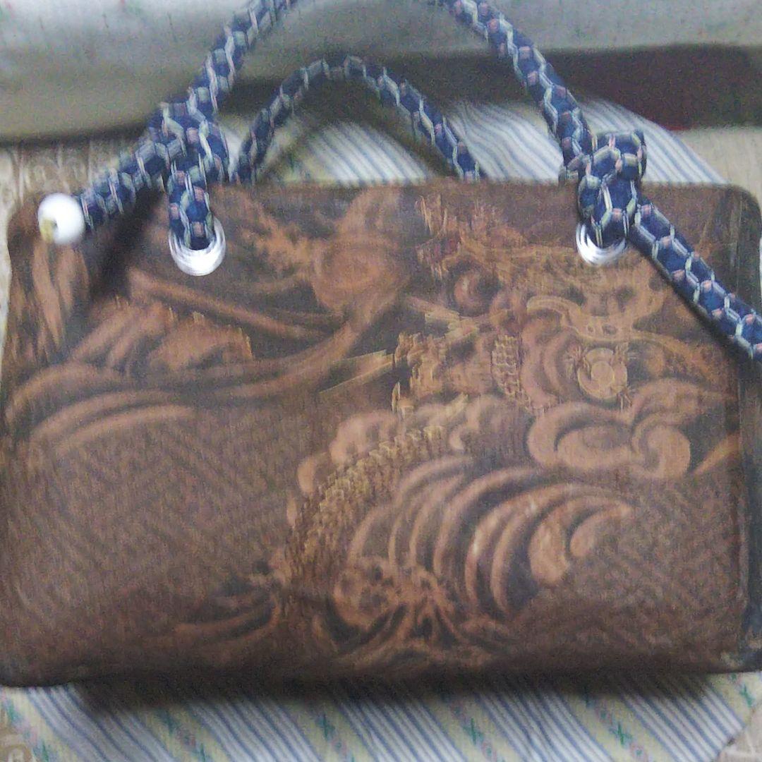 〇一閑張り籠 手作り インテリア 龍 虎 山 笹模様 | cmmulungu.pb.gov.br