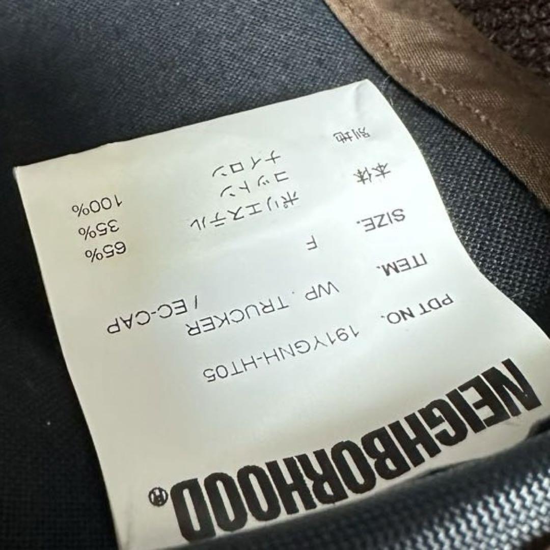 美品 NEIGHBORHOOD メッシュキャップ トラッカーキャップ